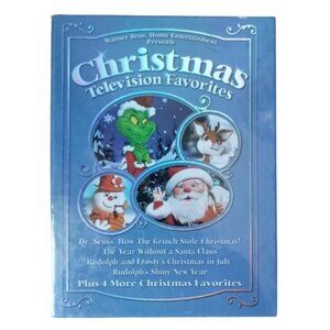 Christmas Television Favorites (DVD, 2007, 4-Disc Set) NEW, SEALED